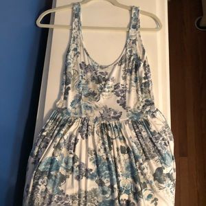 United Colors of Benetton Blue Floral Dress